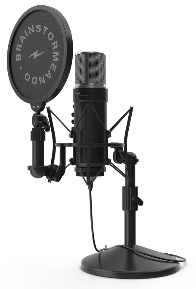 microfono brainstormeando podcast-brainstormeando
